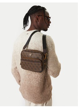 Saszetka Guess HMMILO P5422 Brązowy ze sklepu eobuwie.pl w kategorii Saszetki - zdjęcie 188251194