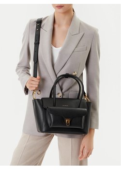 Torebka Coccinelle T8A Coccinelledouble Beat E1 T8A 18 02 01 Czarny ze sklepu eobuwie.pl w kategorii Torby Shopper bag - zdjęcie 188251221