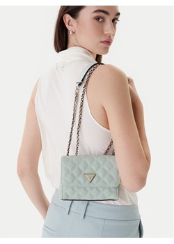 Torebka Guess Giully II Mini HWQG96 73740 Zielony ze sklepu eobuwie.pl w kategorii Kopertówki - zdjęcie 188251274