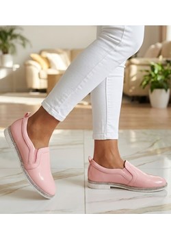 Różowe półbuty dziewczęce  /E5-2 11276 S192/ ze sklepu Pantofelek24.pl w kategorii Półbuty dziecięce - zdjęcie 188254770