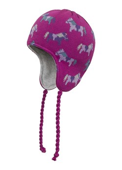 Döll Dzianinowa czapka w kolorze fioletowym ze sklepu Limango Polska w kategorii Czapki dziecięce - zdjęcie 188254914