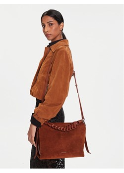Coccinelle Torebka P6P Boheme Suede Bimaterial E1 P6P 19 02 01 Brązowy ze sklepu MODIVO w kategorii Torebki damskie - zdjęcie 188255521