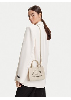 KARL LAGERFELD Torebka A3W50118 Écru ze sklepu MODIVO w kategorii Torebki damskie - zdjęcie 188255550