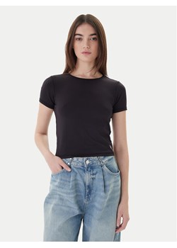 Guess Top 178747 Czarny Classic Fit ze sklepu MODIVO w kategorii Bluzki damskie - zdjęcie 188255593