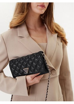 Guess Torebka Giully II Mini HWQG96 73750 Czarny ze sklepu MODIVO w kategorii Kopertówki - zdjęcie 188255633
