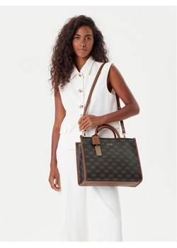 Liu Jo Torebka Ecs M Tote AF5206 E0668 Brązowy ze sklepu MODIVO w kategorii Kuferki - zdjęcie 188255661