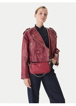Guess Torebka Noelle II Mini HWZG96 72710 Czerwony ze sklepu MODIVO w kategorii Torebki damskie - zdjęcie 188255692