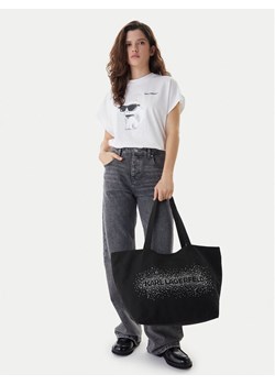 KARL LAGERFELD Torebka B1W50087 Czarny ze sklepu MODIVO w kategorii Torby Shopper bag - zdjęcie 188255693