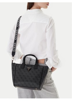 Guess Torebka Follie Travel TWLB96 76019 Szary ze sklepu MODIVO w kategorii Kuferki - zdjęcie 188255862