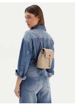 Tory Burch Plecak Kira Diamond Quilt Small Bacpack 170485 Écru ze sklepu MODIVO w kategorii Plecaki - zdjęcie 188255940