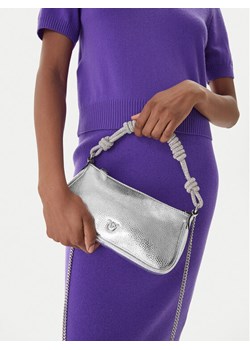 PINKO Torebka Half Moon Baguette Mini AI 25-26 PLTT 105915 A2WD Srebrny ze sklepu MODIVO w kategorii Kopertówki - zdjęcie 188256091