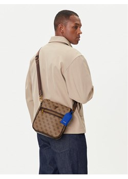 Guess Saszetka HMMILO P5417 Brązowy ze sklepu MODIVO w kategorii Torby męskie - zdjęcie 188256092