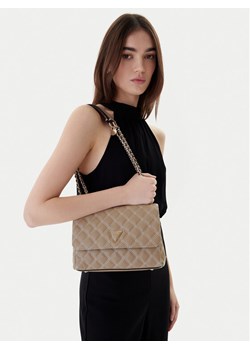 Guess Torebka Giully II HWBQ96 73200 Beżowy ze sklepu MODIVO w kategorii Torebki damskie - zdjęcie 188256164