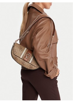 Guess Torebka Erenia HWSO78 38210 Beżowy ze sklepu MODIVO w kategorii Kopertówki - zdjęcie 188256210