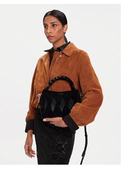 Coccinelle Torebka T66 Boheme New Geomet Patch E1 T66 58 01 01 Czarny ze sklepu MODIVO w kategorii Kuferki - zdjęcie 188256241