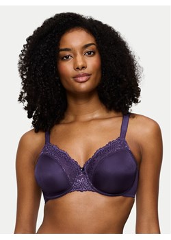 Triumph Biustonosz z fiszbiną Ladyform Soft W X 10166306 Fioletowy ze sklepu MODIVO w kategorii Biustonosze - zdjęcie 188256281
