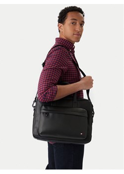 Tommy Hilfiger Torba na laptopa Th Flag Computer Bag AM0AM13989 Czarny ze sklepu MODIVO w kategorii Torby na laptopa - zdjęcie 188256420