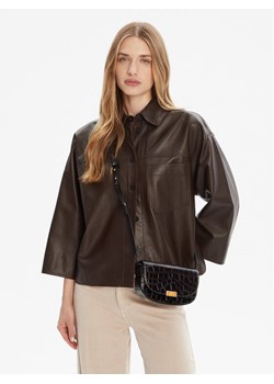 Tommy Hilfiger Torebka Party Le Mini Crossover Croc AW0AW18203 Brązowy ze sklepu MODIVO w kategorii Listonoszki - zdjęcie 188256480