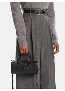 Coccinelle Torebka QBB Coccinellemyrtha Maxi Logo E1 QBB 18 04 01 Czarny ze sklepu MODIVO w kategorii Kuferki - zdjęcie 188256532