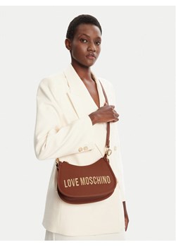 LOVE MOSCHINO Torebka JC4027PP1NKD0312 Brązowy ze sklepu MODIVO w kategorii Torebki damskie - zdjęcie 188256773
