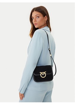 PINKO Torebka Love Box Bag Fl Mini AI 25-26 PLTT 104297 A2JH Czarny ze sklepu MODIVO w kategorii Listonoszki - zdjęcie 188256823