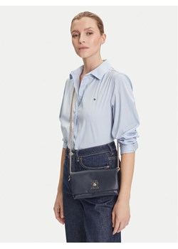 Tommy Hilfiger Torebka Th Modern Mini Crossover AW0AW17462 Granatowy ze sklepu MODIVO w kategorii Kopertówki - zdjęcie 188256881