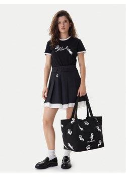 KARL LAGERFELD Torebka B1W50053 Czarny ze sklepu MODIVO w kategorii Torby Shopper bag - zdjęcie 188256974