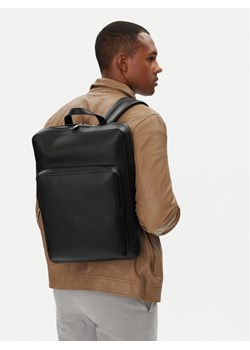 Calvin Klein Plecak Micro Pebble Slim Sq Bp 42 LV04D3005G Czarny ze sklepu MODIVO w kategorii Plecaki - zdjęcie 188257002