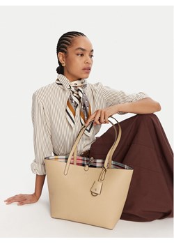 LAUREN RALPH LAUREN Torebka 431795329071 Beżowy ze sklepu MODIVO w kategorii Torebki damskie - zdjęcie 188257081