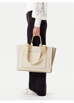 TOUS Torebka Amaya La Rue New 2002025801 Beżowy ze sklepu MODIVO w kategorii Torby Shopper bag - zdjęcie 188257180