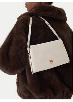 PINKO Torebka Triplet Mini AI 25-26 PLTT 105883 A0QO Écru ze sklepu MODIVO w kategorii Listonoszki - zdjęcie 188257240