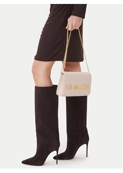 LOVE MOSCHINO Torebka JC4103PP0NKD0110 Écru ze sklepu MODIVO w kategorii Kopertówki - zdjęcie 188257260