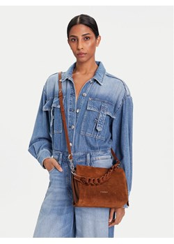 Coccinelle Torebka P6P Boheme Suede Bimaterial E1 P6P 58 01 01 Brązowy ze sklepu MODIVO w kategorii Torebki damskie - zdjęcie 188257351