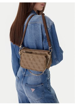 Guess Torebka Noelle II Mini HWBG96 72710 Beżowy ze sklepu MODIVO w kategorii Listonoszki - zdjęcie 188257390