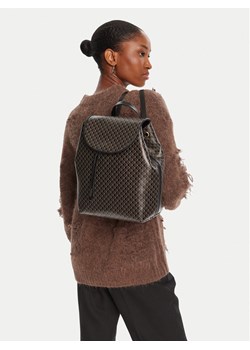 Calvin Klein Plecak Emblem Aop Flap Backpack LV04F3271G Czarny ze sklepu MODIVO w kategorii Plecaki - zdjęcie 188257404