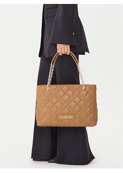 LOVE MOSCHINO Torebka JC4145PP0NLA0104 Beżowy ze sklepu MODIVO w kategorii Torebki damskie - zdjęcie 188257481