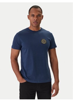 Versace Jeans Couture T-Shirt 80GAHT03 CJ00T Niebieski Regular Fit ze sklepu MODIVO w kategorii T-shirty męskie - zdjęcie 188257483