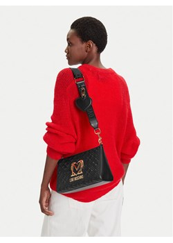 LOVE MOSCHINO Torebka JC4300PP1NK1200A Czarny ze sklepu MODIVO w kategorii Listonoszki - zdjęcie 188257510
