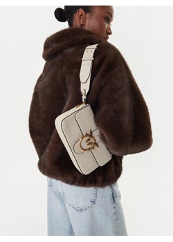 PINKO Torebka Love One Mini Slouchy Fl Al 25-26 104340 A2OX Écru ze sklepu MODIVO w kategorii Listonoszki - zdjęcie 188257530
