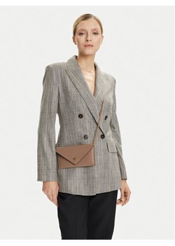 PINKO Torebka Flat Purse Mini AI 25-26 PCPL 105347 A0F1 Brązowy ze sklepu MODIVO w kategorii Kopertówki - zdjęcie 188257543