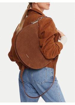 Coccinelle Torebka QKG Coccinellesunup Suede E1 QKG 13 01 01 Brązowy ze sklepu MODIVO w kategorii Torebki damskie - zdjęcie 188257592