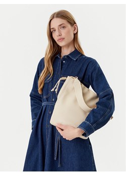 Tommy Hilfiger Torebka Th Soft Summer Bucket AW0AW17540 Beżowy ze sklepu MODIVO w kategorii Torebki damskie - zdjęcie 188257793