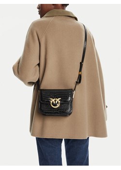 PINKO Torebka Love Box Bag Fl Mini AI 25-26 PLTT 104297 A2OH Czarny ze sklepu MODIVO w kategorii Listonoszki - zdjęcie 188257984