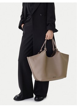 DKNY Torebka R42BAE48 Beżowy ze sklepu MODIVO w kategorii Torby Shopper bag - zdjęcie 188258020