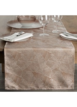 OBRUS ISLA 40 X 140 CM CIEMNOBEŻOWY ze sklepu lenaodniemowlakadoszkolniaka.pl w kategorii Obrusy i bieżniki - zdjęcie 188262941