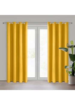 ZASŁONA GOTOWA D91 PARISA 135 X 250 CM MUSZTARDOWY ze sklepu lenaodniemowlakadoszkolniaka.pl w kategorii Zasłony - zdjęcie 188262953