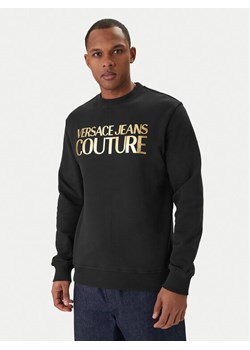 Versace Jeans Couture Bluza 80GAIT00 CF01T Czarny Regular Fit ze sklepu MODIVO w kategorii Bluzy męskie - zdjęcie 188263372