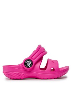 Crocs Klapki Classic Kids Sandal T 207537 Różowy ze sklepu MODIVO w kategorii Buciki niemowlęce - zdjęcie 188263401