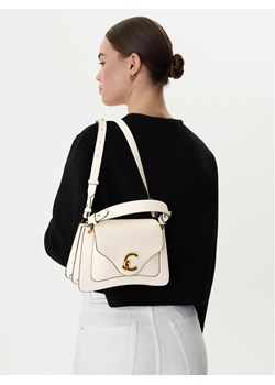 Coccinelle Torebka C-ME CALF Biały ze sklepu MODIVO w kategorii Kuferki - zdjęcie 188263413