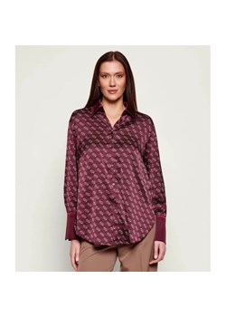 GUESS Satynowa Koszula ALEXANDRA | Regular Fit ze sklepu Gomez Fashion Store w kategorii Koszule damskie - zdjęcie 188265542